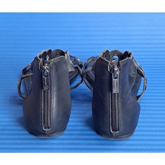 Jessica Simpson Women's Korva Black Flat Gladiator Sandals Size 8.5 - Picture 5 of 12